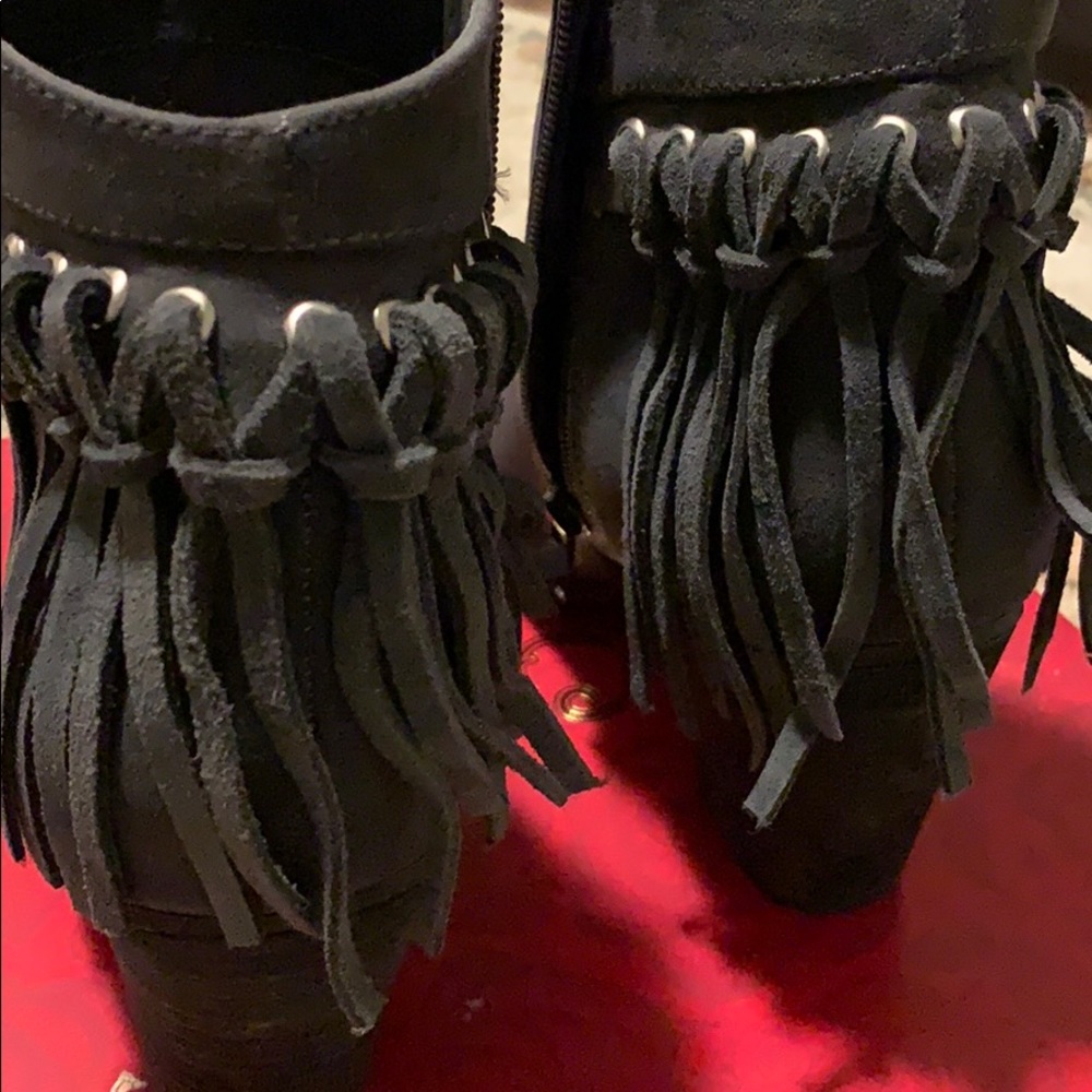Fringe Booties - Picture 3 of 4